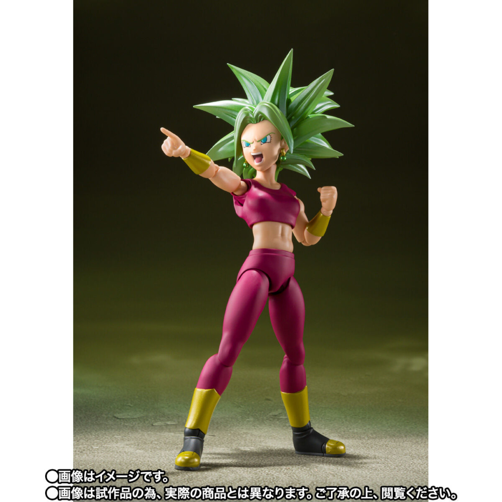 (เหลือ1ชิ้น ทักแชทก่อนโอน) 4573102620606 (p-bandai) s.h.figuarts super saiyan kefla-dragon ball