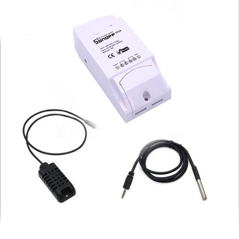SONOFF TH10: สวิตซ์เปิดปิด Wi-Fi พร้อมช่องเสียบเซ็นเซอร์วัดอุณหภูมิและความชื้น
