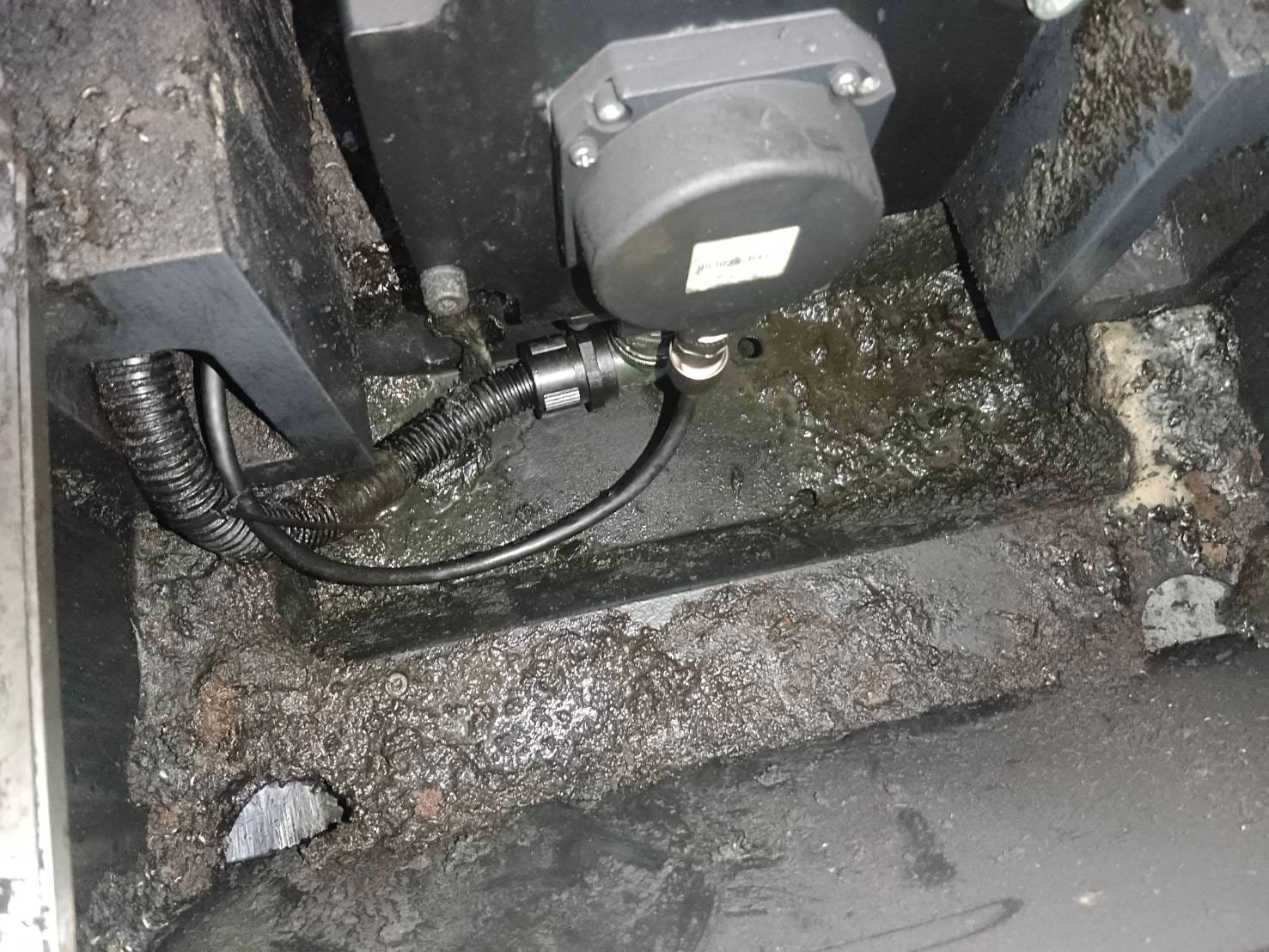 งานเปลี่ยนสาย ENCODER CABLE MITSUBISHI CNC SERVO MOTOR