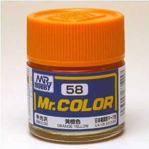 mr.color 58 orange yellow 10ml.