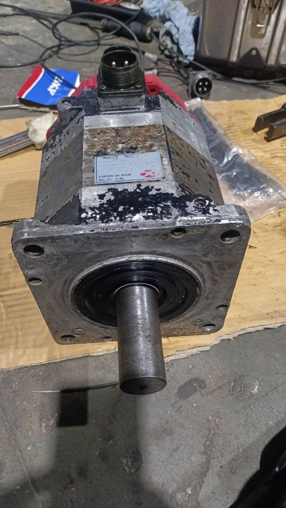 งานซ่อม Servo motor 2 ลูก ของ Fanuc