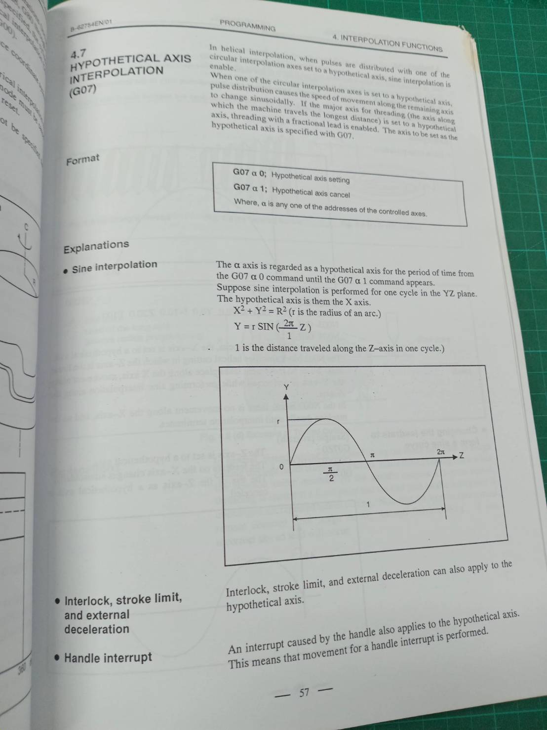 FANUC SERIES 16/18/160/180-TC OPERATOR'S MANUAL