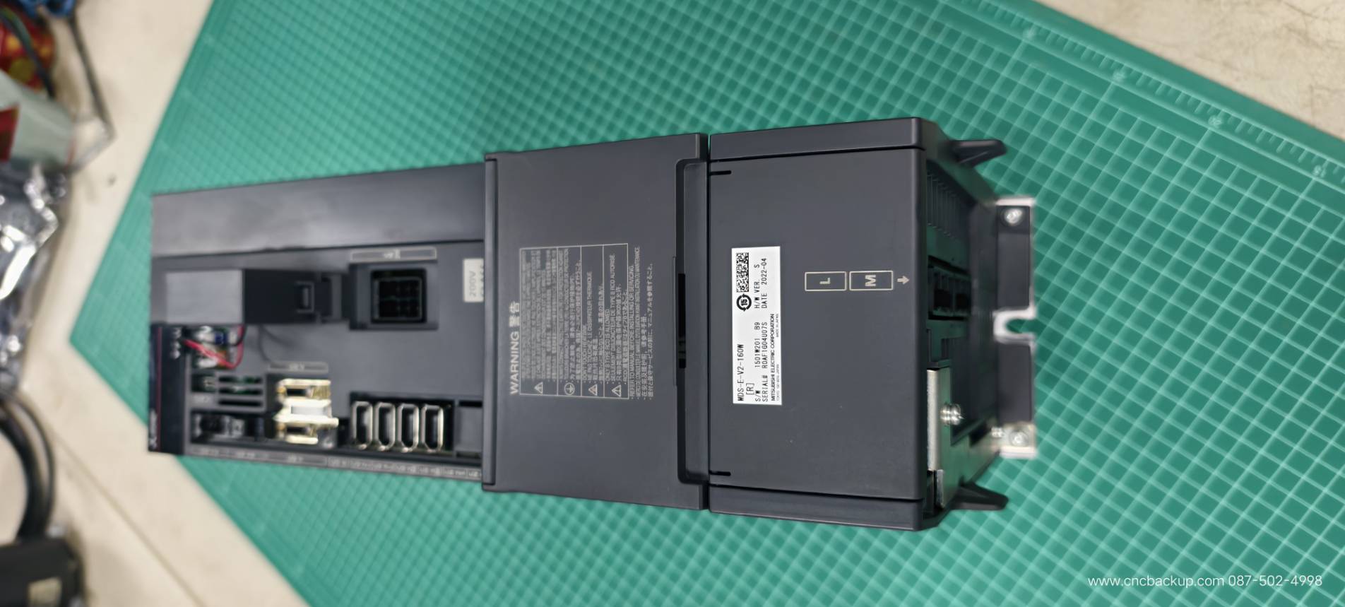 MITSUBISHI MDS-E-V2-160W SERVO DRIVE FOR M800/M80