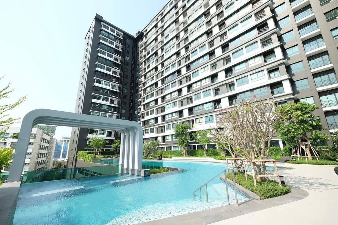 ให้เช่าห้องแบบ 1ห้องนอน 1ห้องน้ำ 1ครัวแยก โซนพื้นที่ MRT ท่าพระ คอนโด The Parkland Phetkasem-Thapra (เดอะ พาร์คแลนด์ เพชรเกษม – ท่าพระ) ขนาดห้อง 41 ตรม. ชั้น 18