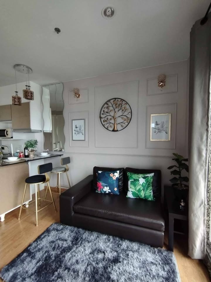 ให้เช่าคอนโด The Parkland Phetkasem (เดอะ พาร์คแลนด์ เพชรเกษม) โซน รถไฟฟ้า MRT หลักสอง / ตรงข้ามเดอะมอลล์บางแค 1ห้องนอน / 1ห้องน้ำ ขนาดห้อง 32 ตรม. ชั้น 14 ตึก B