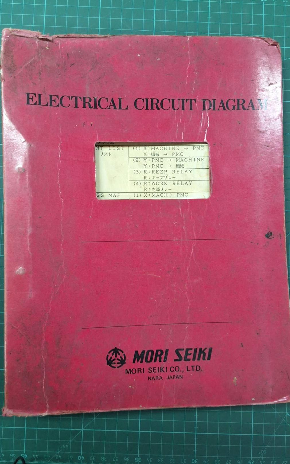 MORI SEIKI SL-15-45 MORIC5F LADDER DIAGRAM