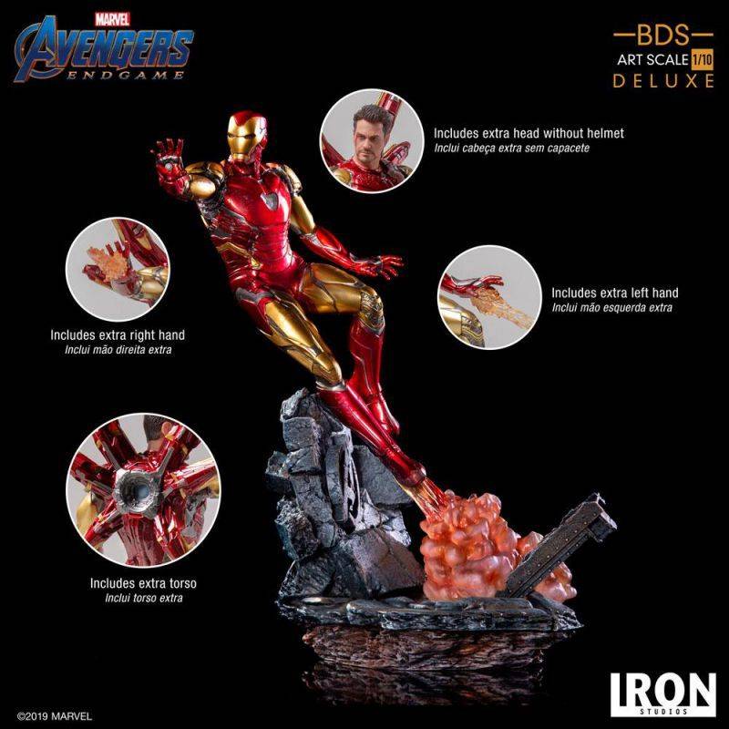 DBS 1/10 Avengers endgame: Iron man mark LXXXV 606529899530