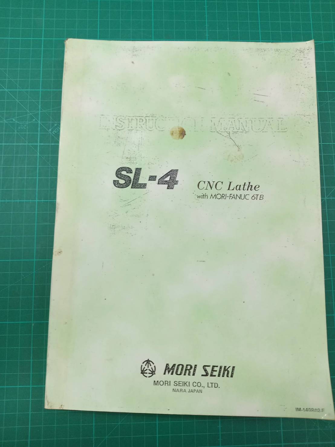 MORI SEIKI WIRING DIAGRAM SL-4 INSTRUCTION MANUAL