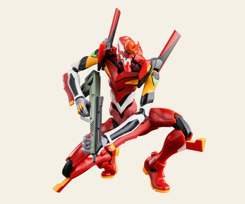 BLOKEES 810181531435 ULTRA ACTION FIGURE - EVANGELION 73512 - LEGACY EDITION - EVANGELION UNIT 02