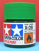 81528 acrylic mini x-28 park green