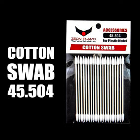(zeon plamo) 45.504 cotton swab (20ก้าน)
