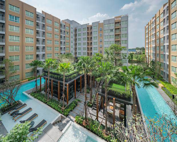 ให้เช่าคอนโด Dcondo Tann Charan (ดีคอนโด ธาร จรัญฯ) - ตกแต่งเฟอร์ครบพร้อมเครื่องซักผ้า - การเดินทาง: mrt บางขุนนนท์ 2 กม.