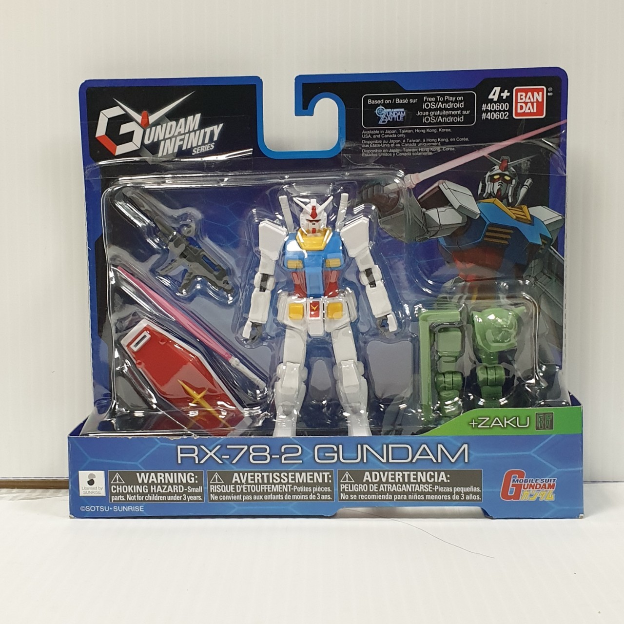 045557406011 gundam 4.5inch build artemis&rx-78-2 &wing&astray red &barbatos(Free Zaku )Set of 6 ได้ 6แบบครับ