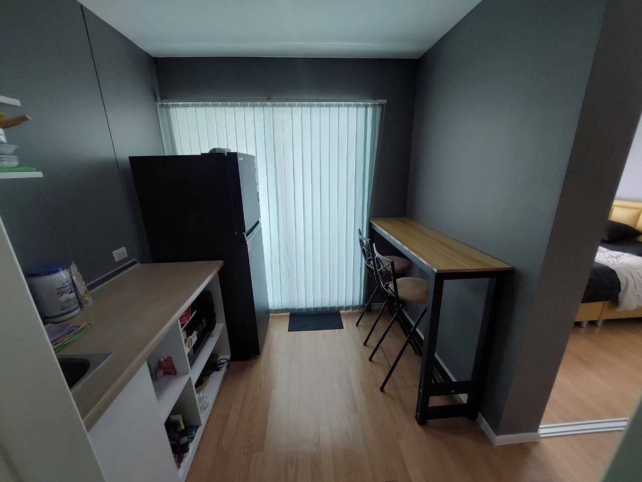 ปล่อยเช่าคอนโด Lumpini Ville On Nut 46 (ลุมพินี วิลล์ อ่อนนุช 46) - 1ห้องนอน 1ห้องน้ำ 1ห้องนั่งเล่น - ใกล้ ต้นซอยBTSอ่อนนุช ท้ายซอยMRTศรีนุช - ขนาดห้อง 27 ตรม. ชั้น 6