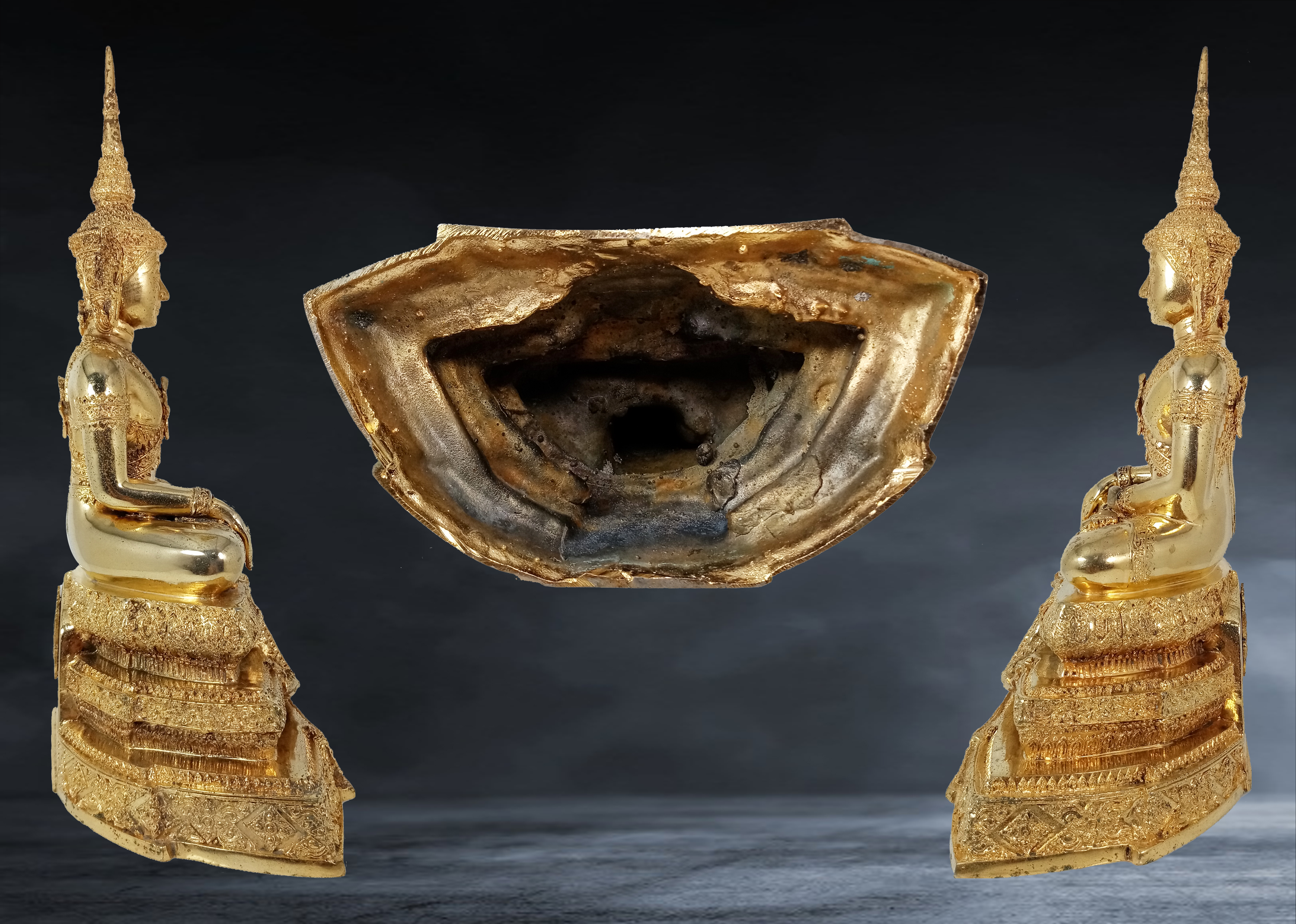 พระบูชา พระพุทธเทวฤทธิ์ทรงเครื่องราชาภร วัดมหาธาตุวรวิหาร จ.เพชรบุรี รุ่นสมโภชกรุงรัตนโกสินทร์ ๒๐๐ ปี ปี ๒๕๒๕ หน้าตัก ๕ นิ้ว