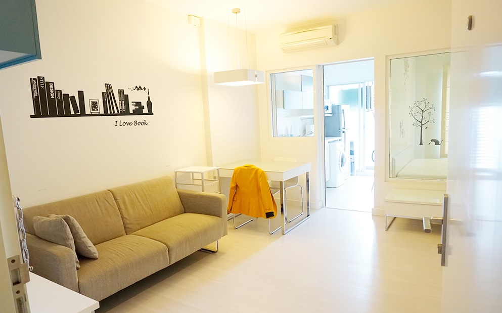 ให้เช่าคอนโด เดอะ รูม รัชดา-ลาดพร้าว(The Room Ratchada-Ladprao) Fully Furnished