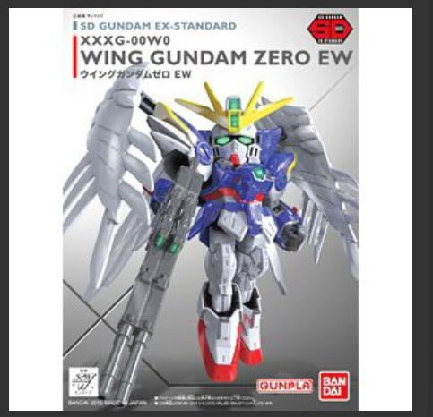 Bandai 4573102656186 sd ex-standard 004 Wing Gundam Zero EW 600yen