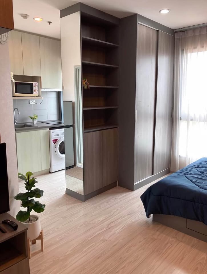 ให้เช่าคอนโด IDEO MOBI Sukhumvit Eastgate (ไอดีโอ โมบิ สุขุมวิท อีสท์เกต) โซนพื้นที่ BTS บางนา ห้องแบบ Studio / 1ห้องน้ำ ขนาดห้อง 22 ตรม. ชั้น 16