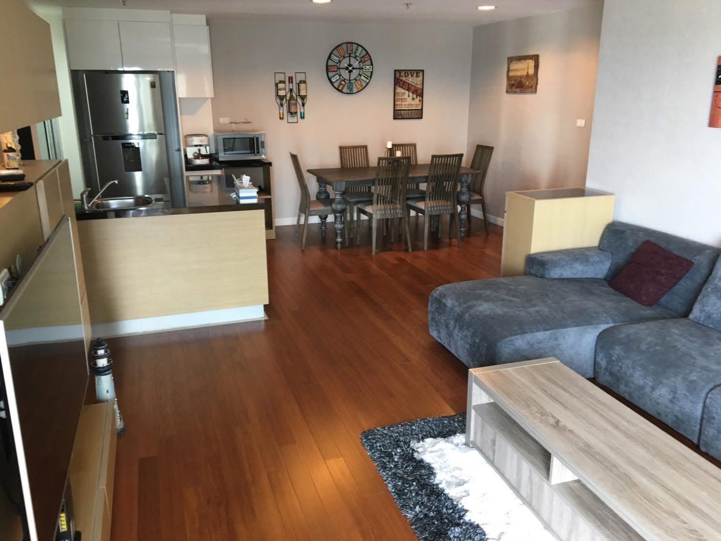 (เบลล์ แกรนด์ พระราม 9) High Rise โซนพื้นที่ MRT พระราม 9 ให้เช่าห้องแบบ 2ห้องนอน 1ห้องน้ำ