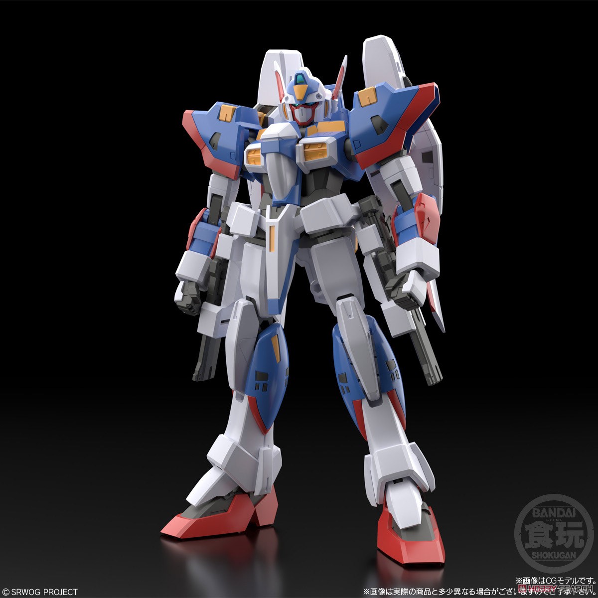SMP [SHOKUGAN MODELING PROJECT] SUPER ROBOT WARS OG R-1 & R-GUN W/O GUM 4549660582991
