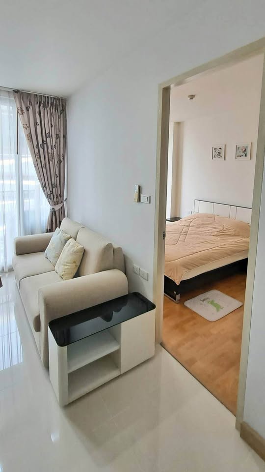 ให้เช่าคอนโด The President Sukhumvit 81 (เดอะ เพรสซิเดนท์ สุขุมวิท 81) โซน รถไฟฟ้า BTS อ่อนนุช 1ห้องนอน / 1ห้องน้ำ ขนาดห้อง 35 ตรม. ชั้น 8 ตึก A