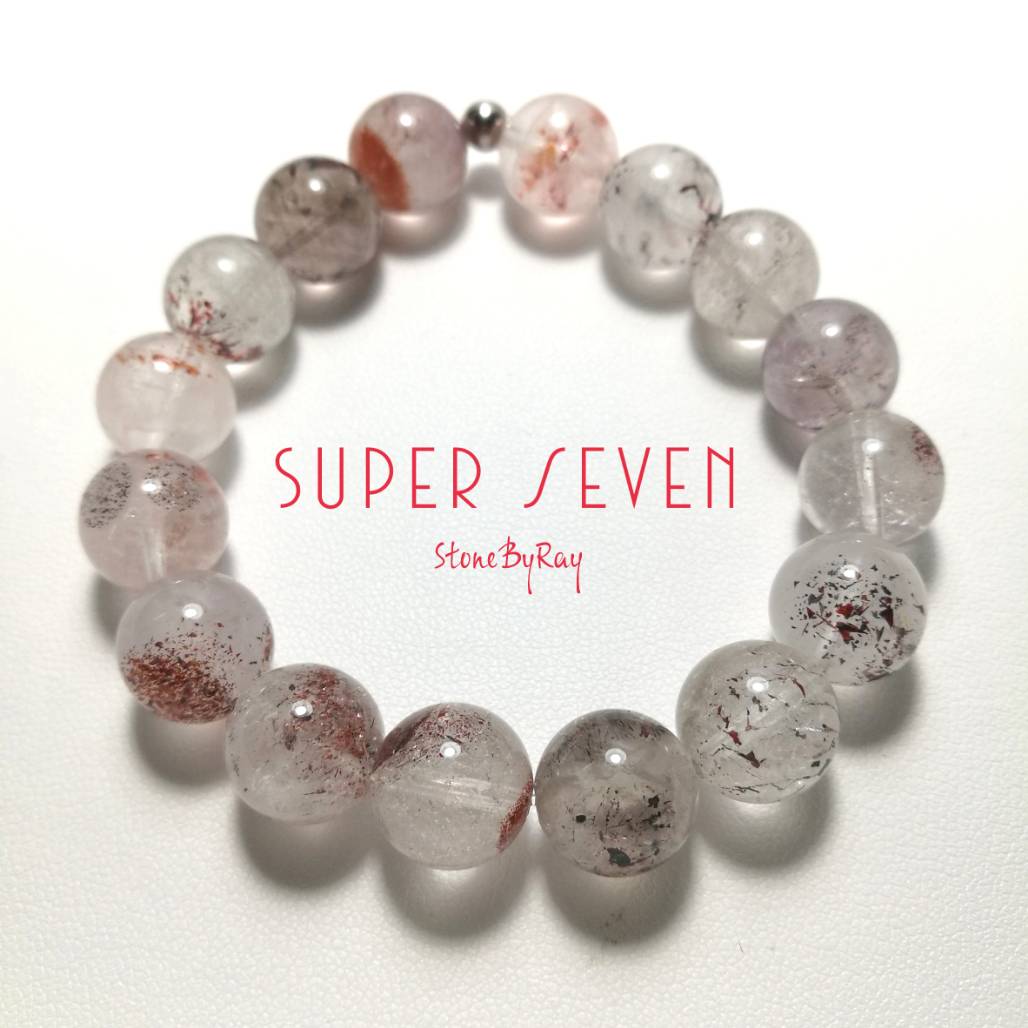 สร้อยข้อมือซุปเปอร์เซเว่น 12มิล(Super seven)