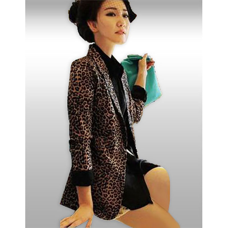 kudapy เสื้อสูทแฟชั่นลายเสือสวยหรูสไตล์เกาหลี
