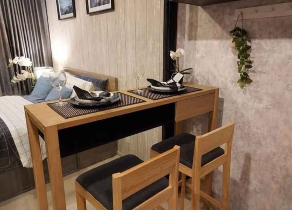 ให้เช่าห้องแบบ Studio 1ห้องน้ำ 1ครัวแยก โซนพื้นที่ MRT เพชรบุรี คอนโด Life Asoke (ไลฟ์ อโศก) High Rise ขนาดห้อง 30 ตรม. ชั้น 25