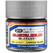 Mr.metal color 211 chrome silver 10ml.