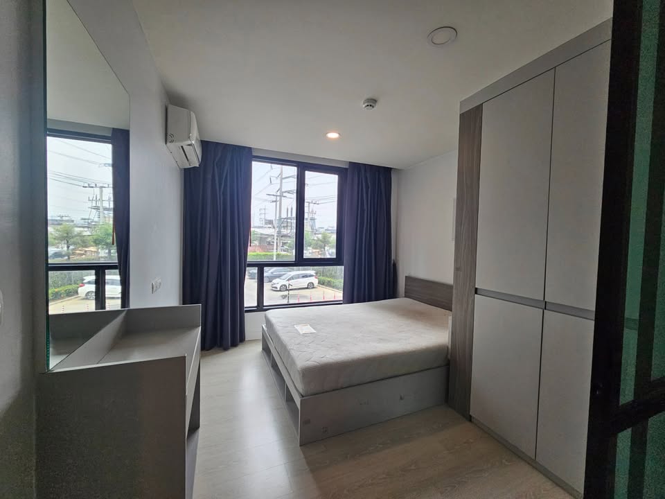 Low Rise โซนพื้นที่ กล้ รพ.สินแพทย์ / โรงเรียเศรษฐบุตรบำเพ็ญ / รพ.นวมินทร์ 9 ขายห้องแบบ 1ห้องนอน 1ห้องน้ำ คอนโด The Cube Plus Minburi (เดอะ คิวบ์ พลัส มีนบุรี) ขนาดห้อง 28 ตรม. ชั้น 2 ตึก A