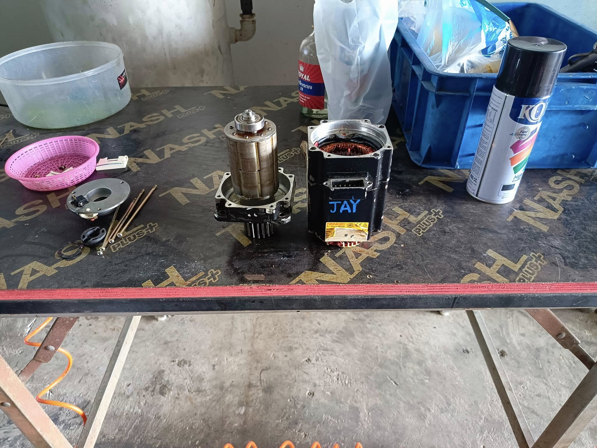 งานซ่อม SERVO MOTOR FANUC