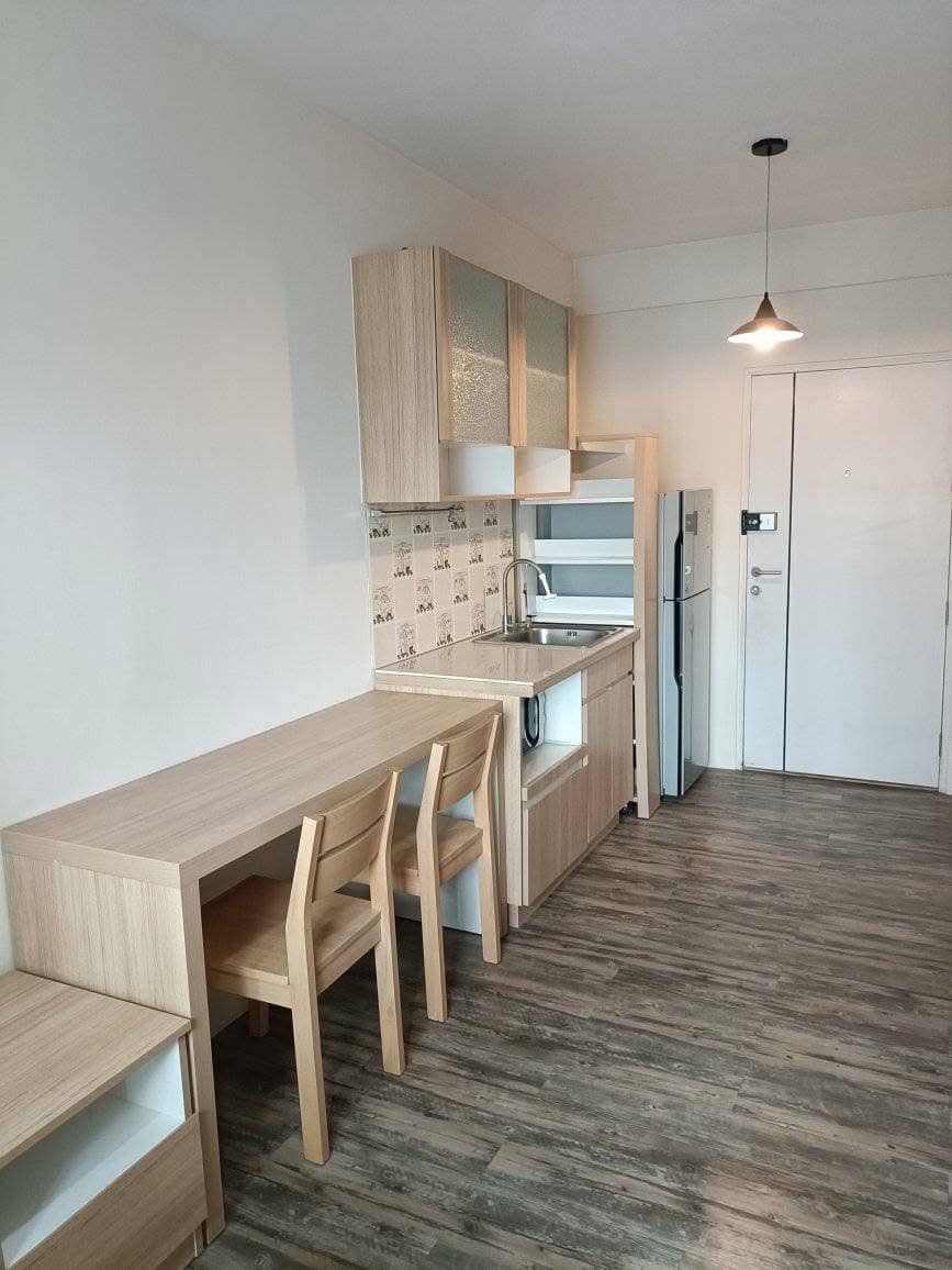 ให้เช่าห้องแบบ 1ห้องนอน 1ห้องน้ำ โซนพื้นที่ MRT สุทธสาร คอนโด A Space Play Ratchada - Sutthisarn (เอ สเปซ เพลย์ รัชดา-สุทธิสาร) ขนาดห้อง 33 ตรม. ชั้น 3 ตึก A