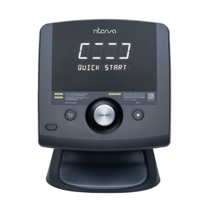 Intenza Fitness Recumbent Bike 450 i2s Console