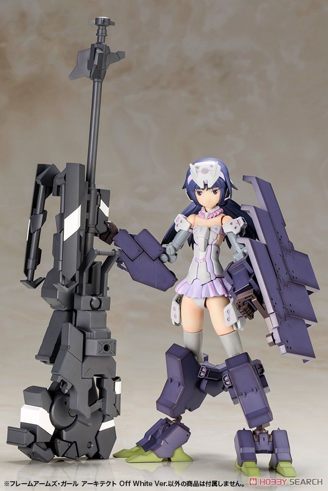 4934054108565 Frame Arms Girl Architect Off White Ver. (Plastic model)