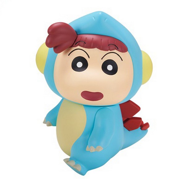 Banpresto 4983164895186 CRAYON SHINCHAN THE MOVIE: OUR DINOSAUR DIARY KASUKABE BOUEITAI FIGURE VOL.2(A:STEGOSAURUS NENE-CHAN)