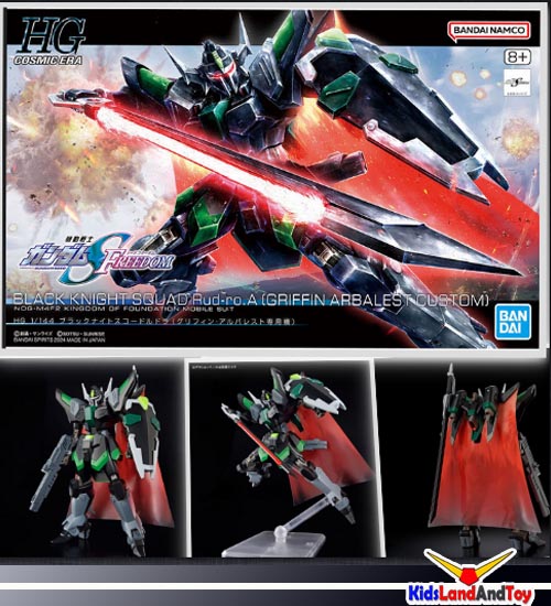 Bandai 4573102663054 HG 1/144 BLACK KNIGHT SQUAD Rud-ro.A (Tentative)