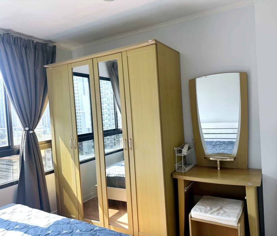 ให้เช่าคอนโด Lumpini Ville Sukhumvit 77 (ลุมพินี วิลล์ สุขุมวิท 77) โซนพื้นที่ BTS อ่อนนุช ห้องแบบ 1ห้องนอน / 1ห้องน้ำ / โซนครัวปิด ขนาดห้อง 35 ตรม.