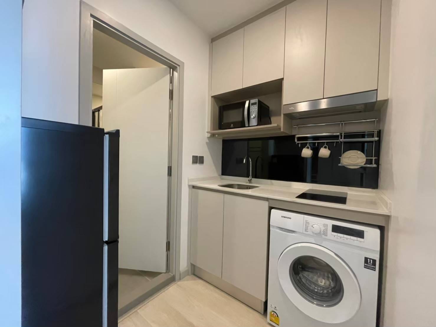 ปล่อยเช่าคอนโด Knightsbridge Prime Sathorn (ไนท์บริดจ์ ไพร์ม สาทร) - 1ห้องนอน 1ห้องทำงาน 1ห้องน้ำ 1ห้องนั่งเล่น - ใกล้ BTS ช่องนนทรี - ขนาดห้อง 31 ตรม. ชั้น 23