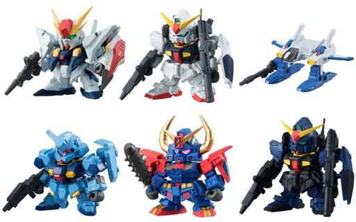 Gashapon Bandai 4549660132615 ได้ครบ 6 แบบ Gundam Gashapon Senshi Forte Vol.3 (Set of 6)