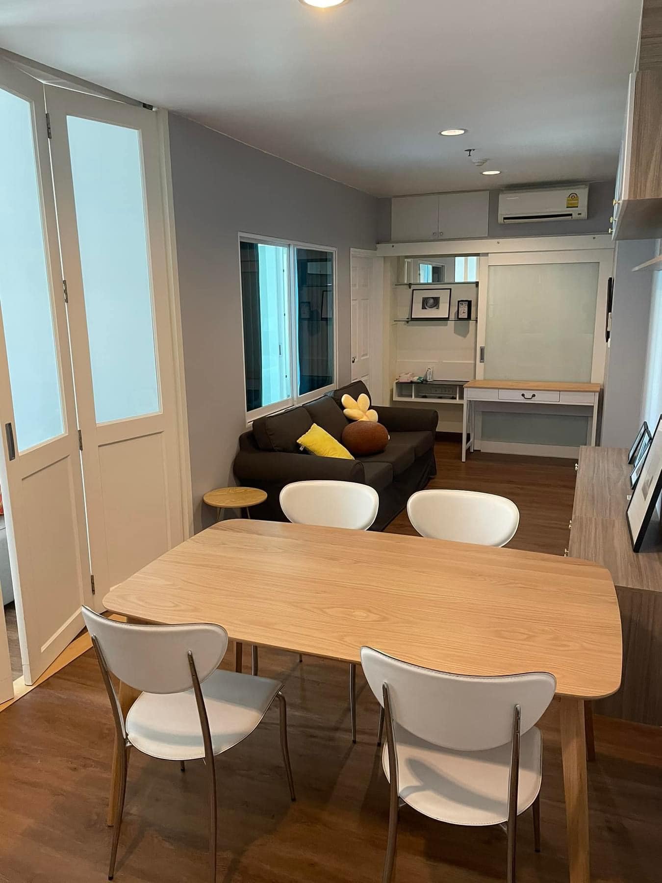 ปล่อยเช่าคอนโด Life @ Sukhumvit 65 (ไลฟ์ แอท สุขุมวิท 65) - Combine 2ห้องนอน 2ห้องน้ำ 1ห้องนั่งเล่น 1ห้องครัว - ใกล้ BTS พระโขนง/เกทเวย์ เอกมัย - ขนาดห้อง 66 ตรม. ชั้น 12A