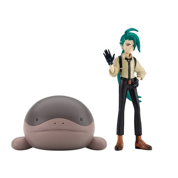 bandai candty toy 4570117914133 POKeMON SCALE WORLD PALDEA REGION RIKA & CLODSIRE W/O
