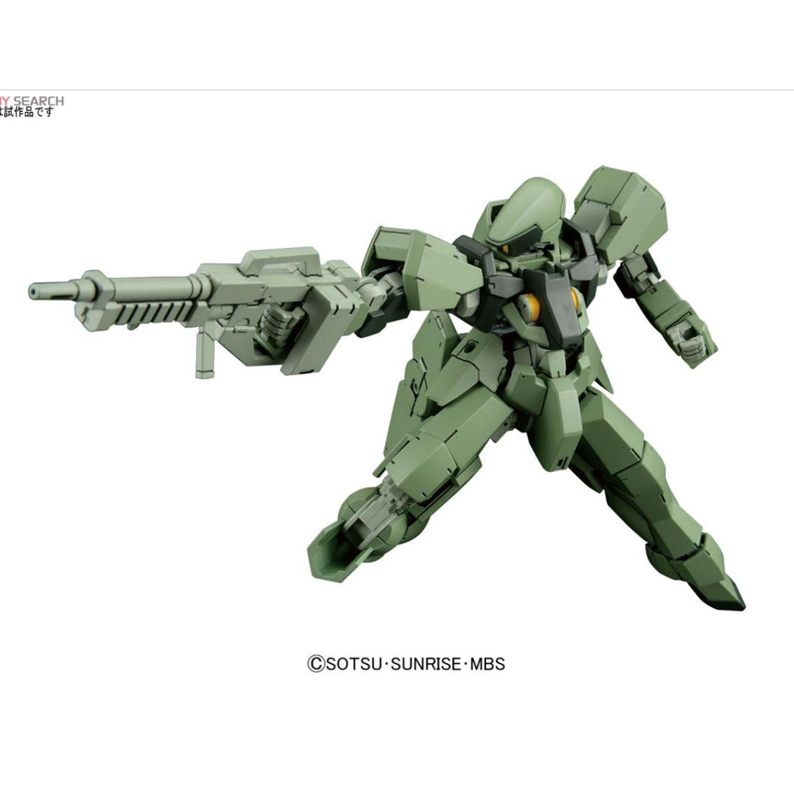 ใกล้เข้า 1-7 พย. 2026 รบกวนสั่งแยกกับสินค้ารายการอื่น ยกเว้นรายการที่เข้าวันเดียวกันครับ Bandai 4573102603821 HGIB-02 1/144 GRAZES 1000yen