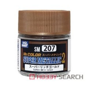 SM-207 super metallic2 super rich gold (10ml.)