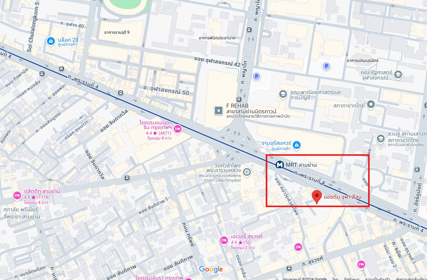 ปล่อยเช่า Ashton Chula - Silom (แอชตัน จุฬา - สีลม) - โซนพื้นที่ MRT สามย่าน 2ห้องนอน 1ห้องน้ำ 1ห้องนั่งเล่น - ขนาดห้อง 57 ตรม. ชั้น 31 - ให้เช่า 60,000 ต่อเดือน