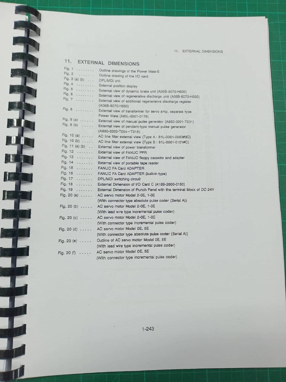 FANUC POWERMATE MODLE E GFZ-62115E/02