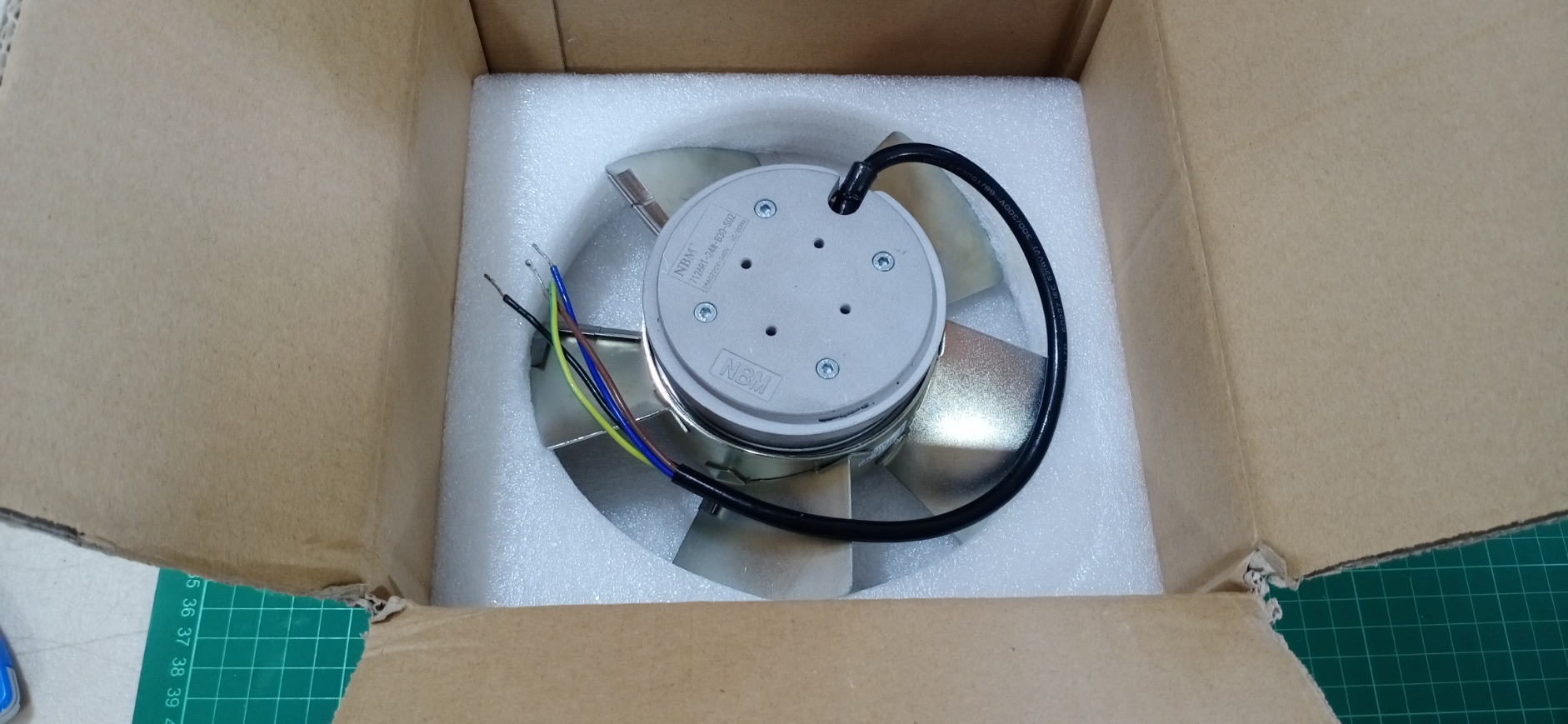 NMB Model 7126RT-24W-B30-S02 Spindle fan motor