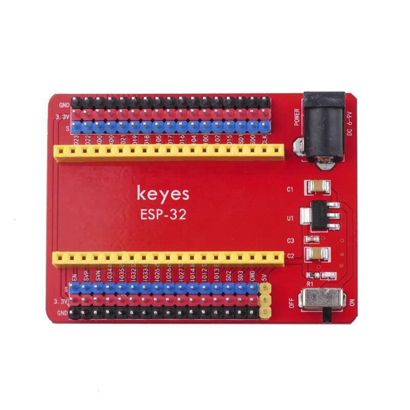 ESP32‑IO บอร์ดขยายขา NodeMCU ESP32 แบบ 38 PinDevelopment Learning Programming Board