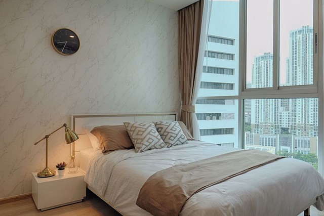 คอนโด Noble Revolve Ratchada 2 ให้เช่าห้องสวยทิศใต้ชั้น18