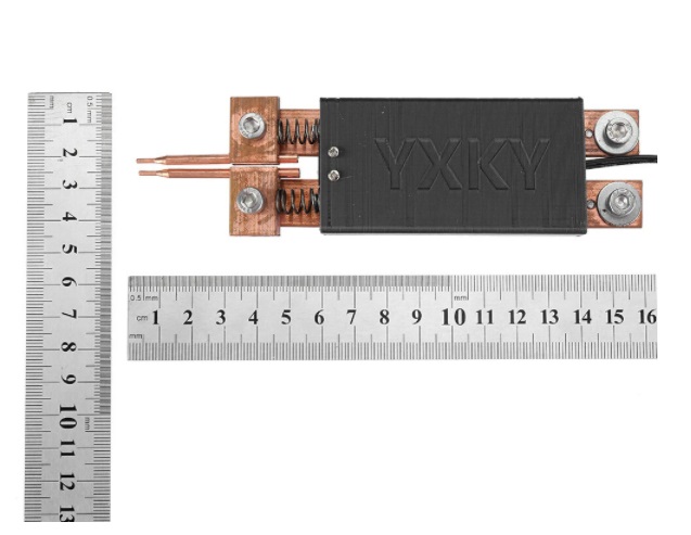 เครื่องเชื่อมจุดสำหรับขั้วแบตเตอรี่ลิเธียม แบบปากกาพร้อมสวิตช์ Spot Welder Auto Trigger Built-in Switch สำหรับ DIY Spot Welder Battery Tool