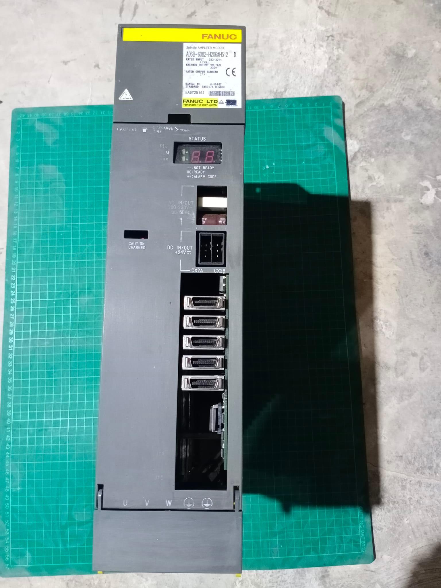 FANUC A06B-6082-H206#H512 SPINDLE SERVO AMPLIFIER